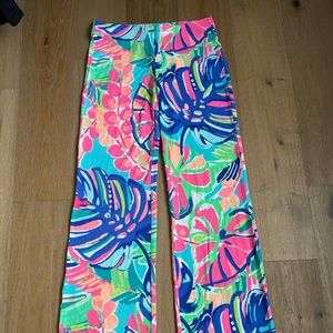 XS Tall Lilly Pulitzer flare vacation pants